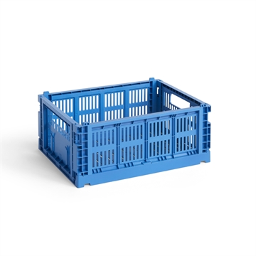 HAY Colour Crate Medium - Electric Blue